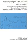 Buchcover Psychophysiologische Aspekte der normotonen und der labil-hypertonen Blutdruckregulation