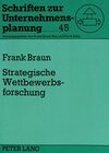 Buchcover Strategische Wettbewerbsforschung