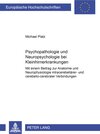 Buchcover Psychopathologie und Neuropsychologie bei Kleinhirnerkrankungen