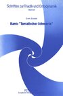 Buchcover Kants «Tantalischer Schmertz»