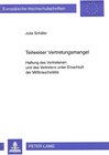 Buchcover Teilweiser Vertretungsmangel
