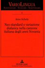 Buchcover Neo-standard e variazione diafasica nella canzone italiana degli anni Novanta