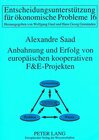 Buchcover Anbahnung und Erfolg von europäischen kooperativen F&E-Projekten