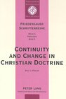 Buchcover Continuity and Change in Christian Doctrine