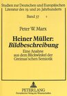 Buchcover Heiner Müller: «Bildbeschreibung»