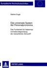 Buchcover Das universale System der Personalpronomina