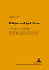 Buchcover Religion und Spekulation