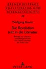 Buchcover «Die Revolution tritt in die Literatur»