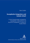 Buchcover Europäische Integration und Soziale Arbeit