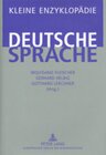 Buchcover Kleine Enzyklopädie – Deutsche Sprache