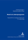 Buchcover Musik als Lebensprogramm