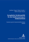Buchcover Europäische Strukturpolitik für die Stadterneuerung in Ostdeutschland