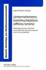 Buchcover Unternehmenskommunikation offline/online