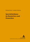 Buchcover Sprechrhythmus im Russischen und Deutschen