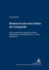 Buchcover «Heimat ist wie eine Göttin der Antiquität»