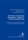 Buchcover Ethnisches und nationales Bewusstsein – Studien zur sozialen Kategorisierung- Coscienza etnica e coscienza nazionale – S