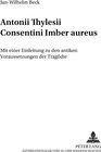 Buchcover Antonii Thylesii Consentini «Imber aureus»