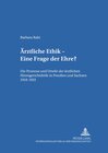 Buchcover Ärztliche Ethik – Eine Frage der Ehre?