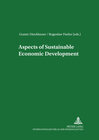 Buchcover Aspects of Sustainable Economic Development