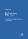 Buchcover Die Romane des Milan Begović