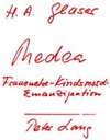 Buchcover Medea oder Frauenehre, Kindsmord und Emanzipation