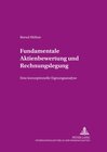 Buchcover Fundamentale Aktienbewertung und Rechnungslegung