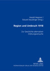 Buchcover Region und Umbruch 1918