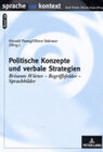 Buchcover Politische Konzepte und verbale Strategien