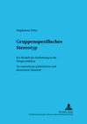 Buchcover Gruppenspezifisches Stereotyp