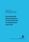 Buchcover Interkulturelle Kommunikation in Wirtschaft und Fremdsprachenunterricht