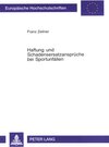 Buchcover Haftung und Schadensersatzansprüche bei Sportunfällen