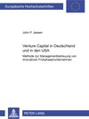 Buchcover Venture Capital in Deutschland und in den USA