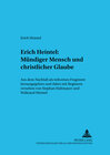 Buchcover Erich Heintel: Mündiger Mensch und christlicher Glaube