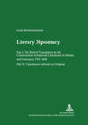 Buchcover Literary Diplomacy I- Literary Diplomacy II