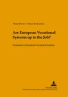 Buchcover Are European Vocational Systems up to the Job?