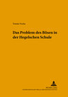 Buchcover Das Problem des Bösen in der Hegelschen Schule