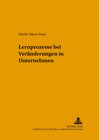 Buchcover Lernprozesse bei Veränderungen in Unternehmen