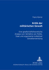 Buchcover Kritik der militärischen Gewalt