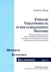 Buchcover Ethische Verantwortung in der globalisierten Ökonomie