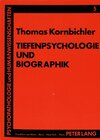 Buchcover Tiefenpsychologie und Biographik