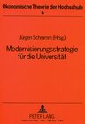 Buchcover Modernisierungsstrategie für die Universität