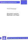 Buchcover Serenaden zwischen Beethoven und Reger