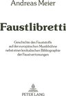 Buchcover Faustlibretti