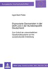 Buchcover Promovierte Germanisten in der DDR und in der Bundesrepublik Deutschland