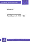 Buchcover Studien zur Geschichte Papst Eugens III. (1145-1153)