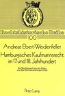 Buchcover Hamburgisches Kaufmannsrecht im 17. und 18. Jahrhundert