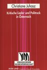 Buchcover Kritische Lieder und Politrock in Österreich