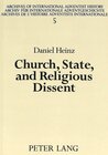 Buchcover Church, State, and Religious Dissent