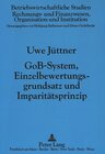 Buchcover GoB-System, Einzelbewertungsgrundsatz und Imparitätsprinzip