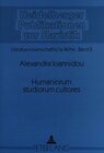Buchcover Humaniorum studiorum cultores